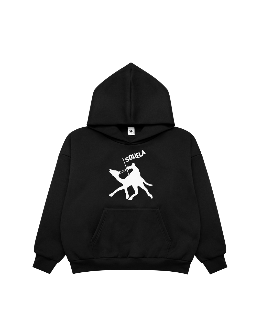 CAMEL HOODIE (BLACK)