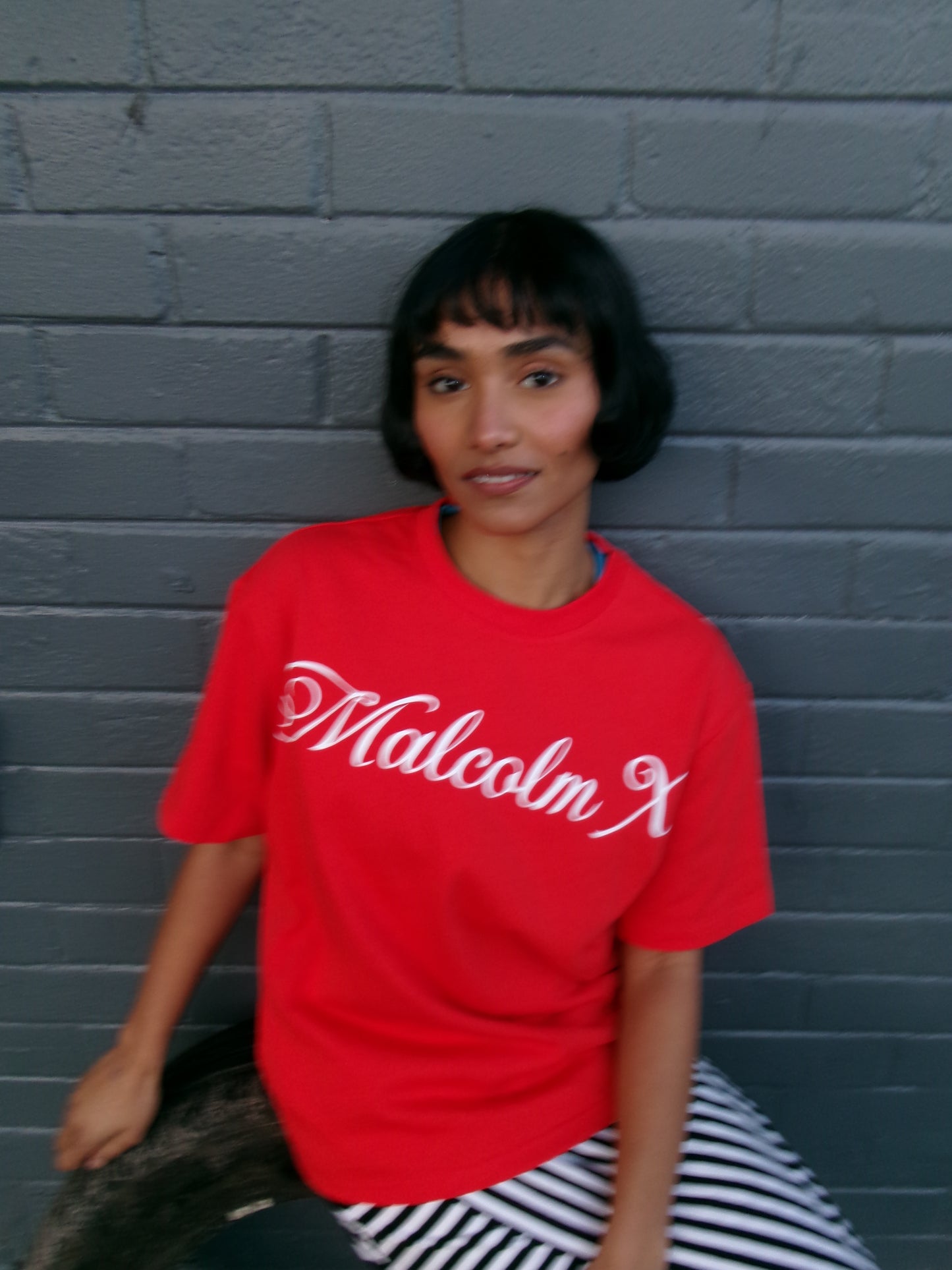 BROTHER MALCOLM TEE (RED)