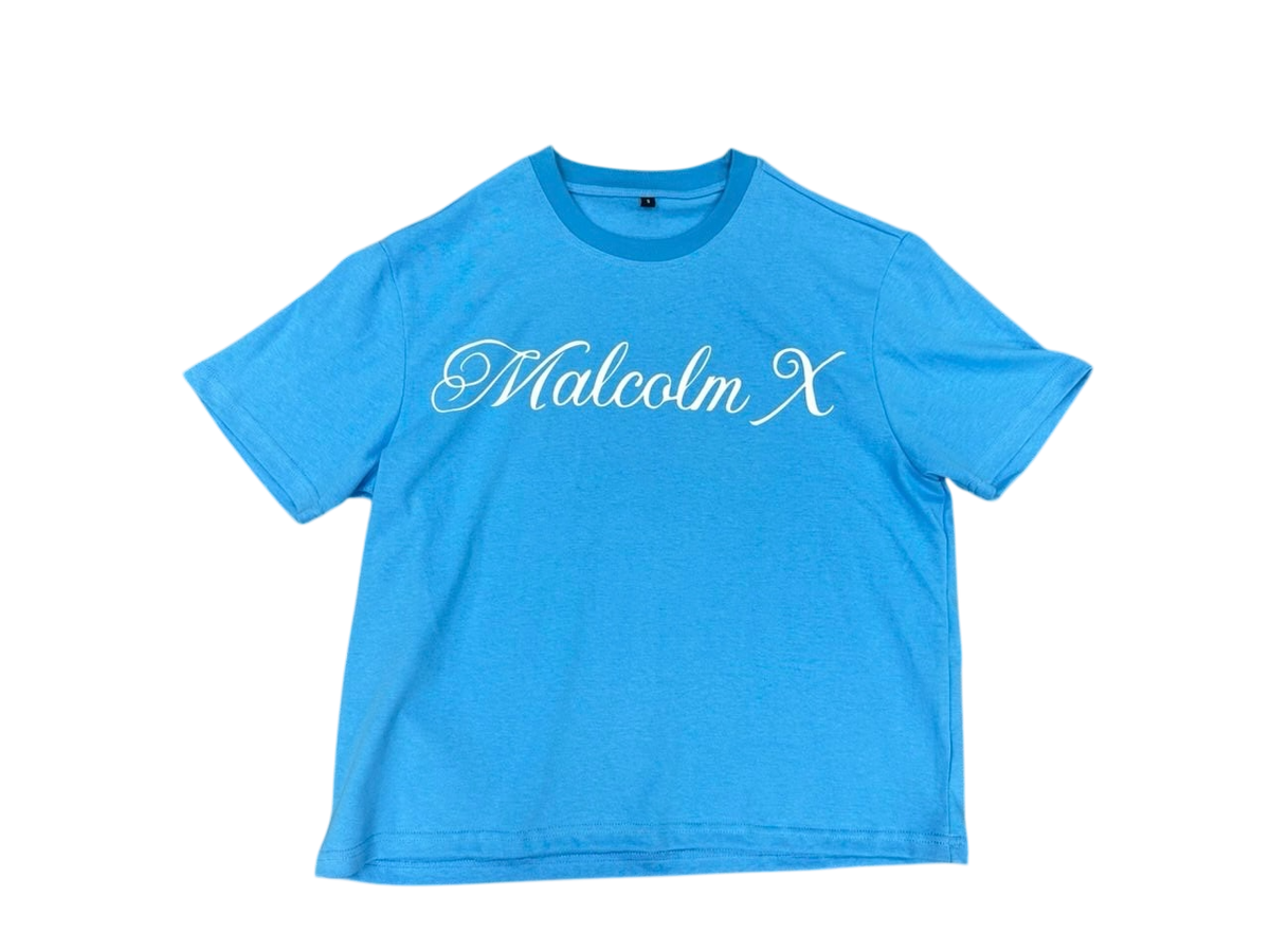BROTHER MALCOLM TEE (A BLUE)