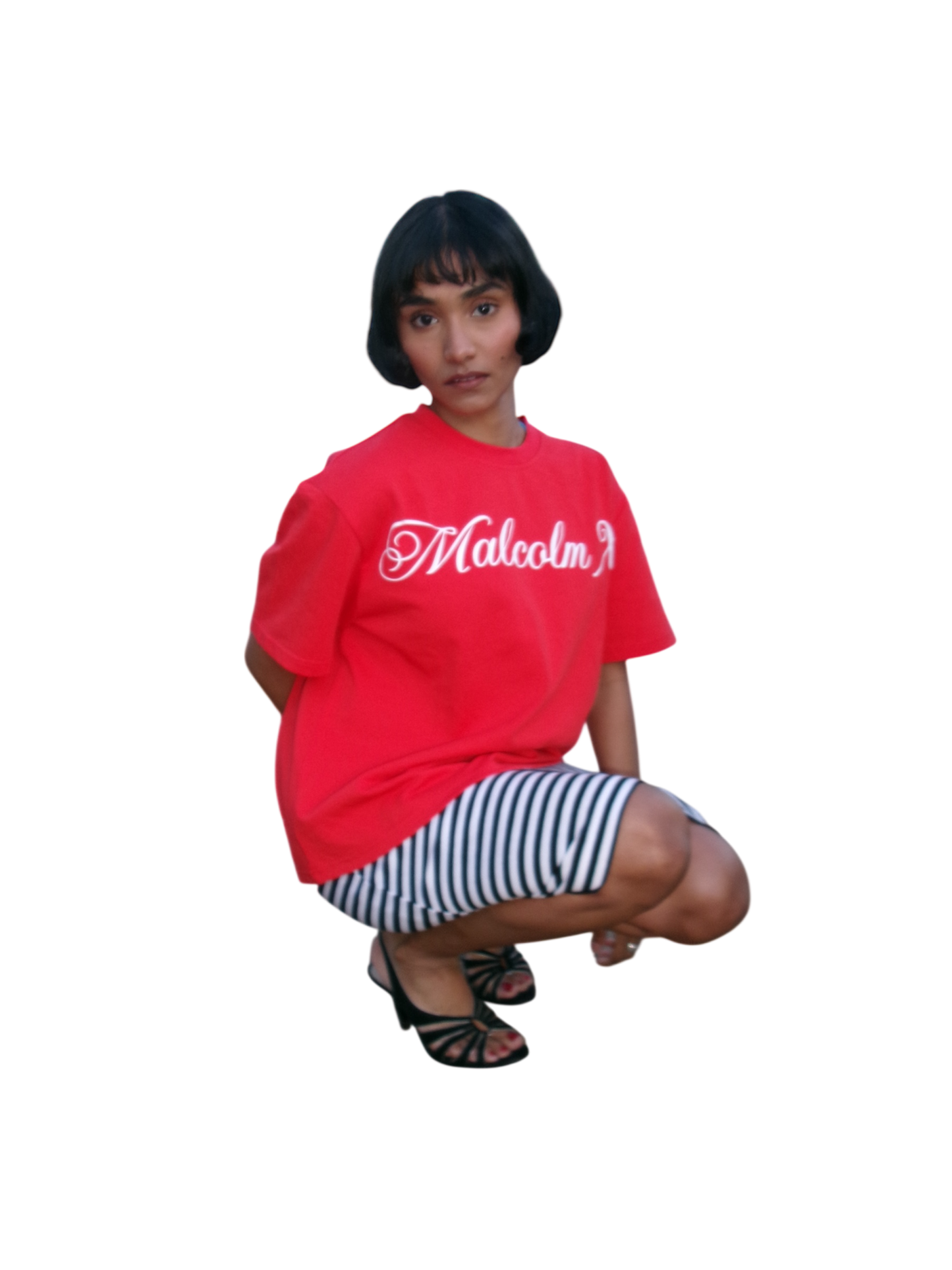 BROTHER MALCOLM TEE (RED)