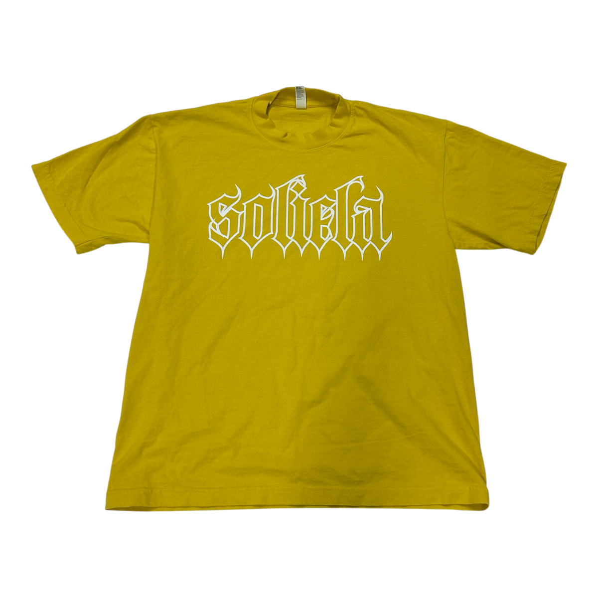 GOTHIC TEE (yellow)
