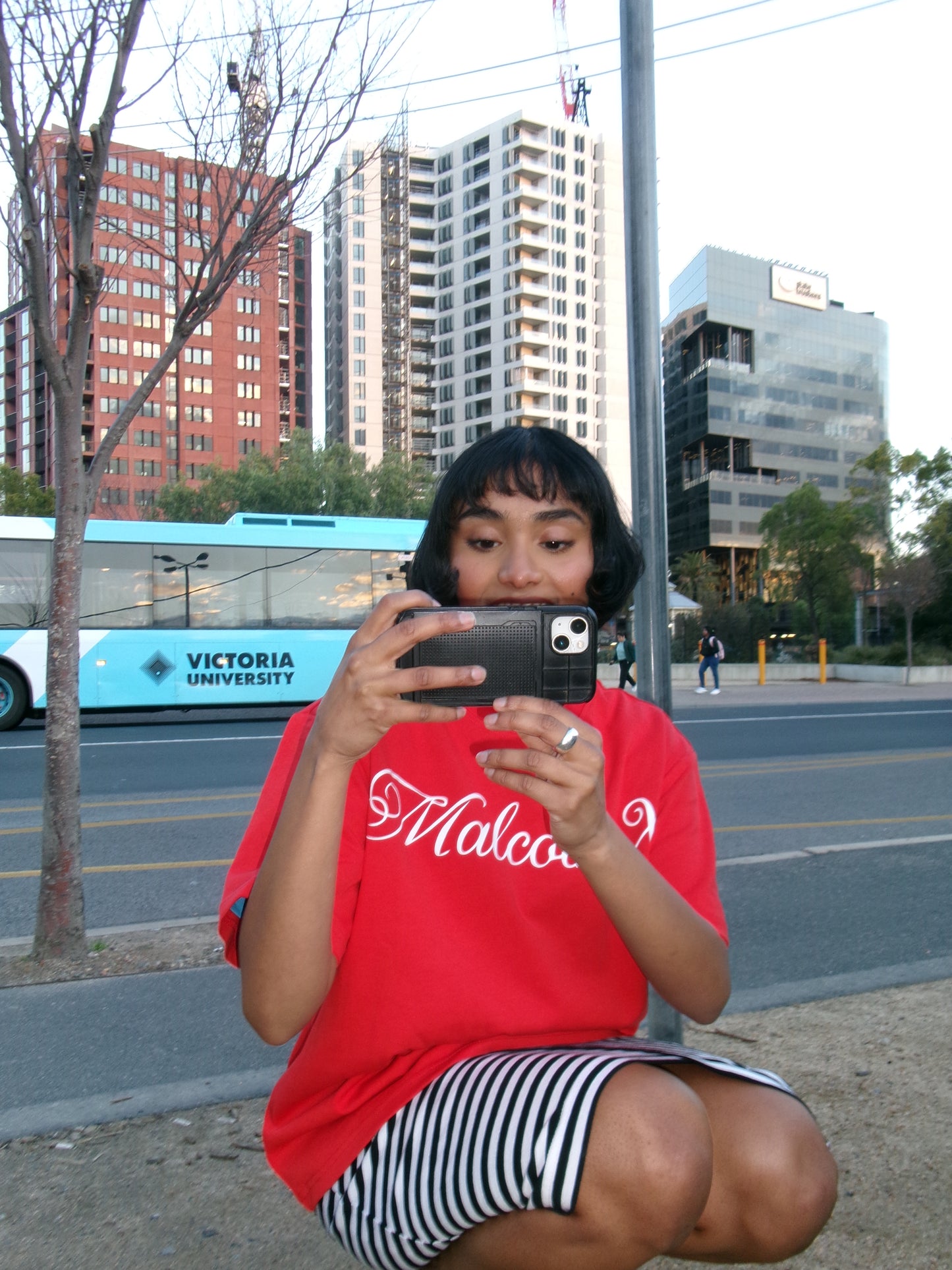 BROTHER MALCOLM TEE (RED)