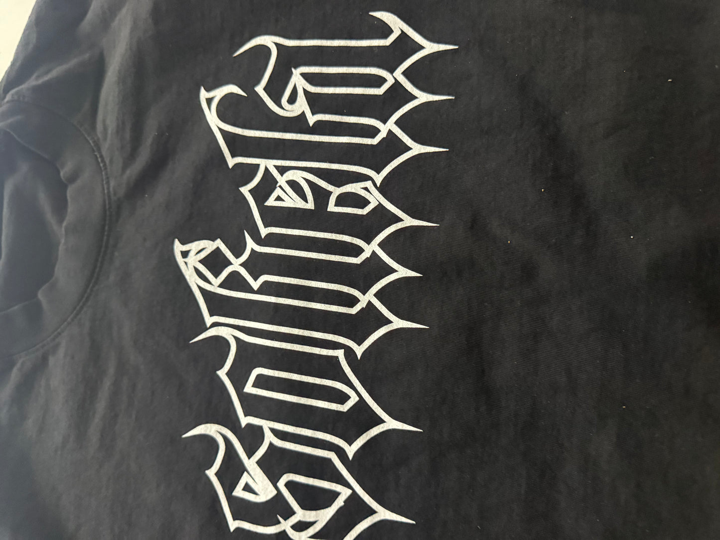 GOTHIC TEE (BLACK)