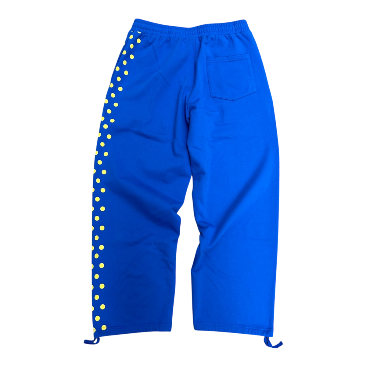 Blue Polka Dot Sweatpants