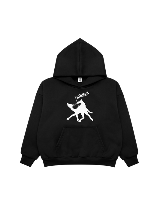 CAMEL HOODIE (BLACK)